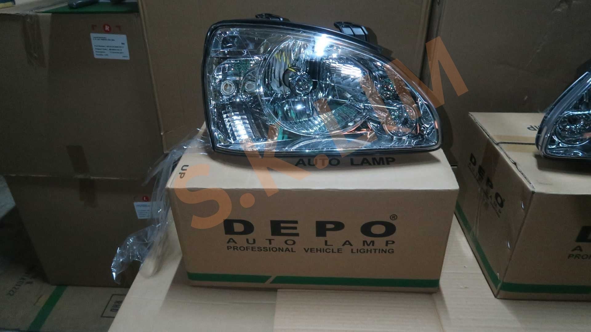 Kia Carens 2 / Naza Citra Head Lamp Right / Lampu Depan Kanan - Aftermarket *3 PIN*