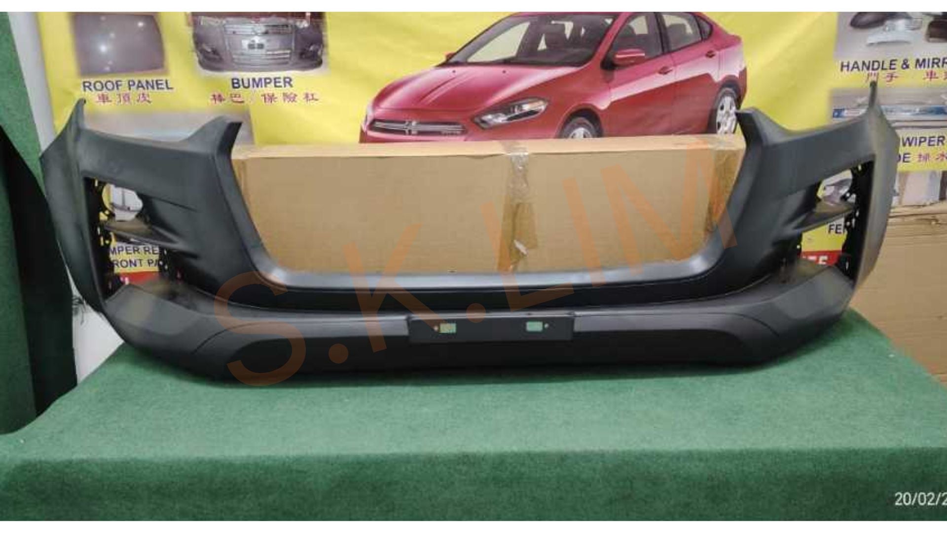 Isuzu D-Max 2021' RG01 TFS40 4X4 DOUBLE CAB 1.9 Front Bumper - Aftermarket