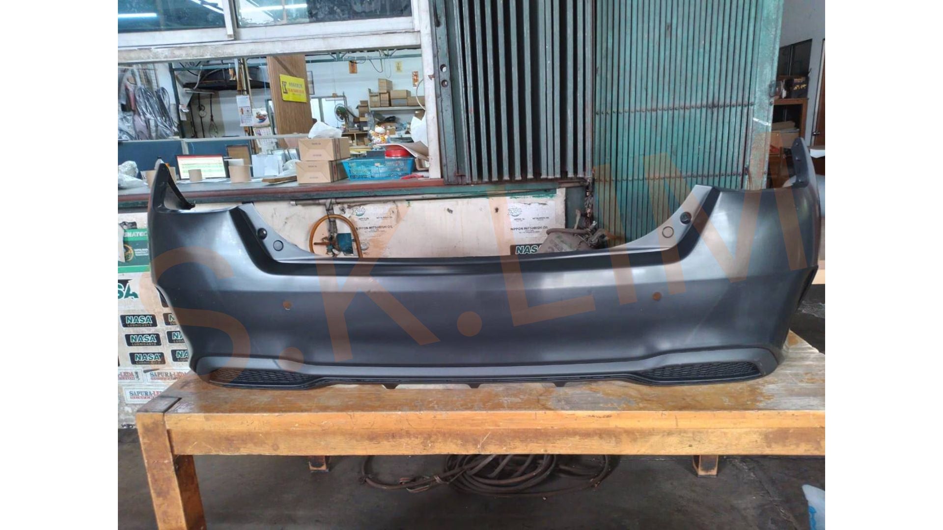Proton Saga 2019' Rear Bumper / Bumper Belakang - Aftermarket