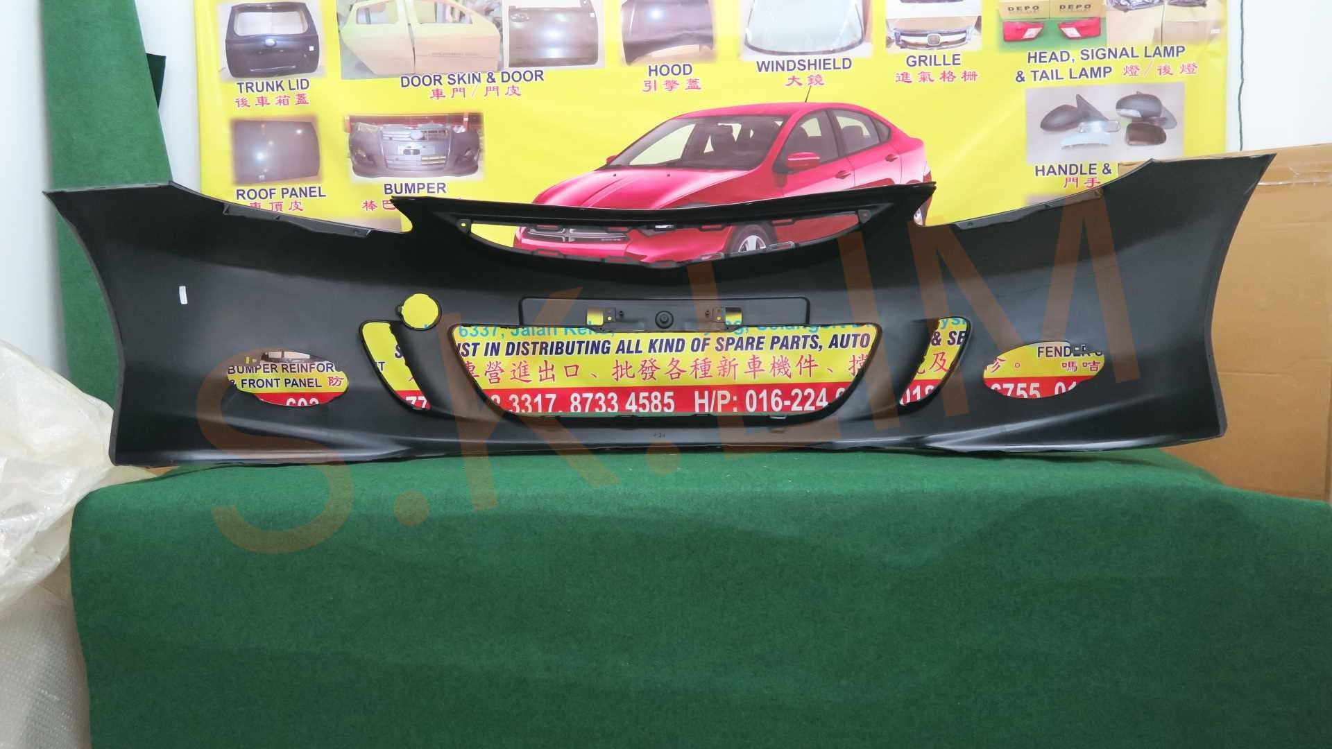 Honda Jazz SAA/SAE 2006-2008 RS VTEC Front Bumper / Bumper Depan - Aftermarket *With Fog Lamp Hole*