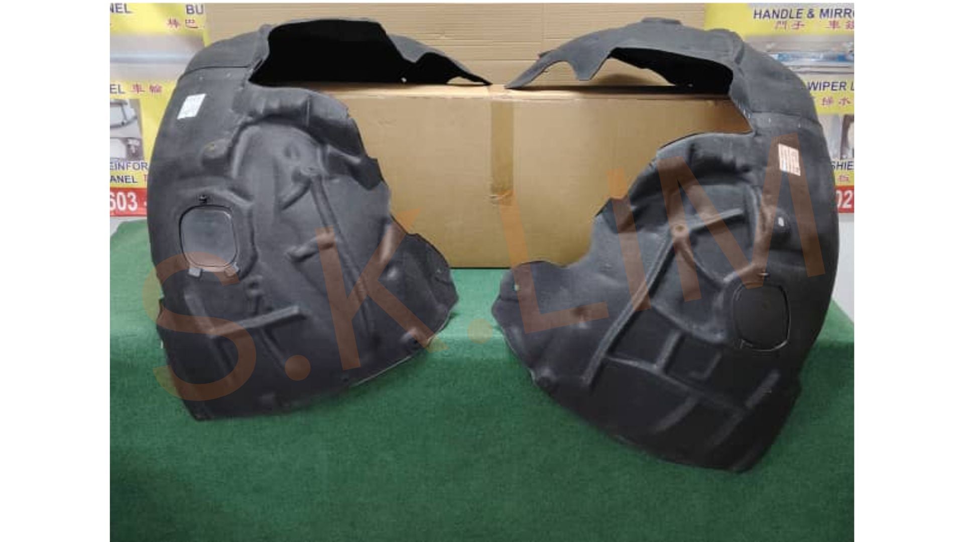 AUDI A6 C7 2011-2015 FENDER LINER INNER COVER DAUN PISANG DEPAN LEFT / RIGHT DEPAN BUMPER / BAWAH FENDER -AFTER MARKET