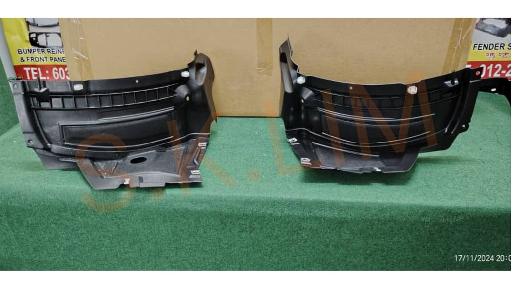 AUDI A6 C7 2011-2015 FENDER LINER INNER COVER DAUN PISANG DEPAN LEFT / RIGHT DEPAN BUMPER / BAWAH FENDER -AFTER MARKET