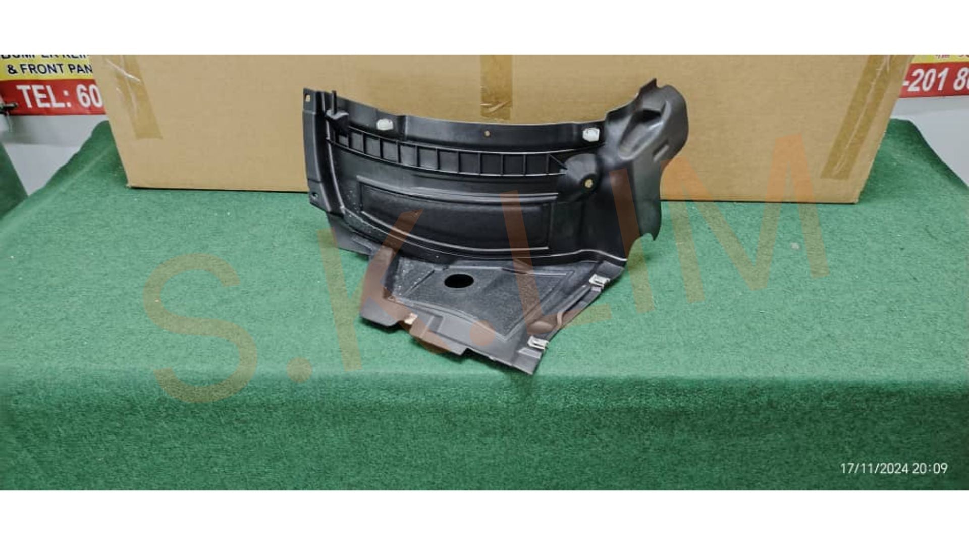 AUDI A6 C7 2011-2015 FENDER LINER INNER COVER DAUN PISANG DEPAN LEFT / RIGHT DEPAN BUMPER / BAWAH FENDER -AFTER MARKET