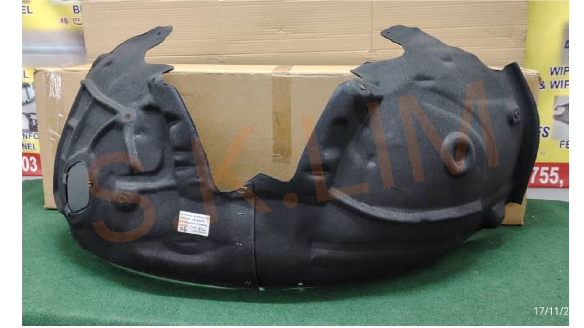 AUDI A6 C7 2011-2015 FENDER LINER INNER COVER DAUN PISANG DEPAN LEFT / RIGHT DEPAN BUMPER / BAWAH FENDER -AFTER MARKET