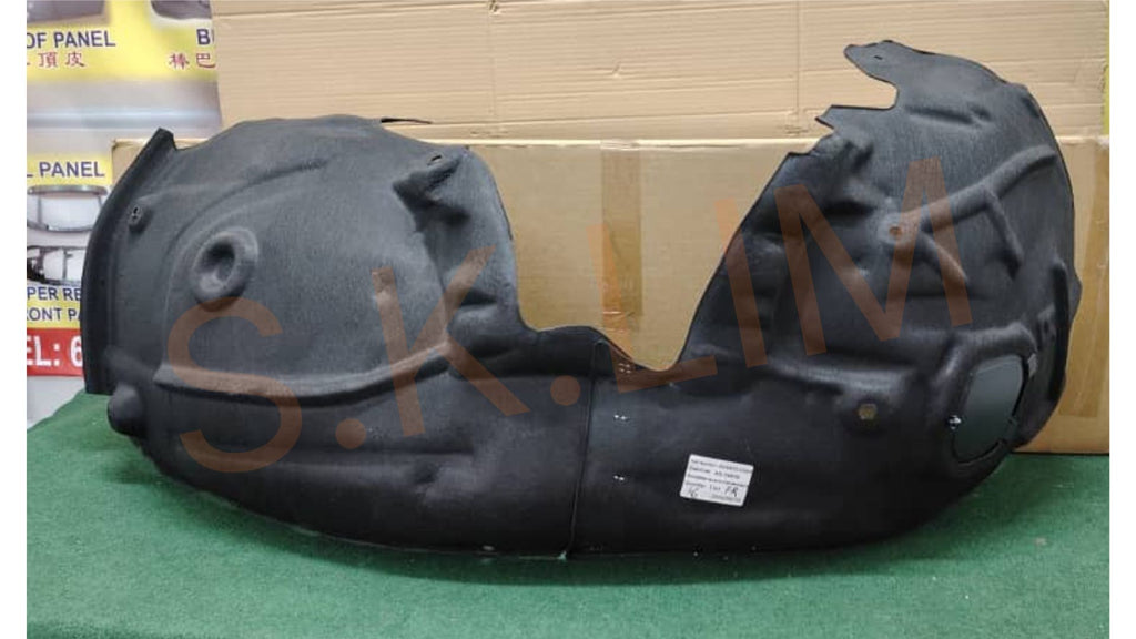 AUDI A6 C7 2011-2015 FENDER LINER INNER COVER DAUN PISANG DEPAN LEFT / RIGHT DEPAN BUMPER / BAWAH FENDER -AFTER MARKET