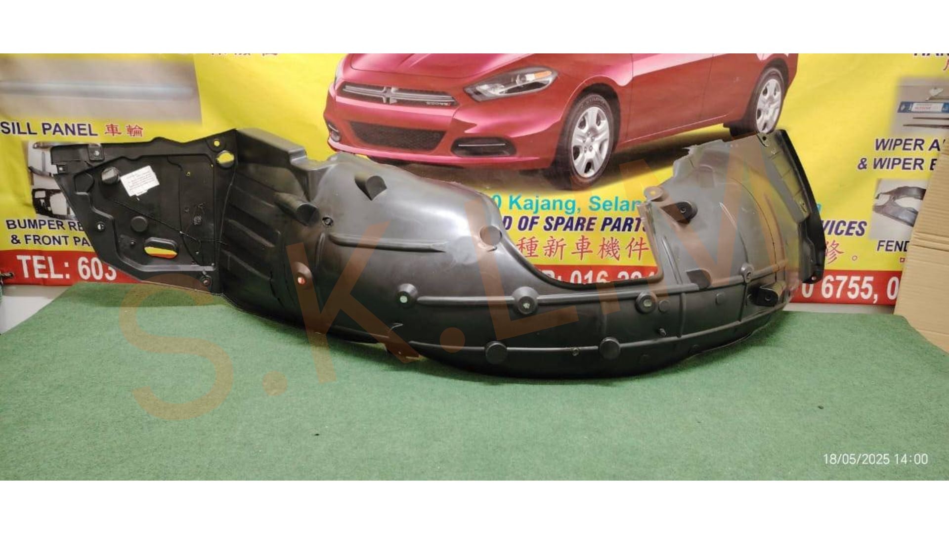 Honda Civic 2022' T24/T31/T20/FE Fender Cover Front Left / Depan Kiri - Aftermarket