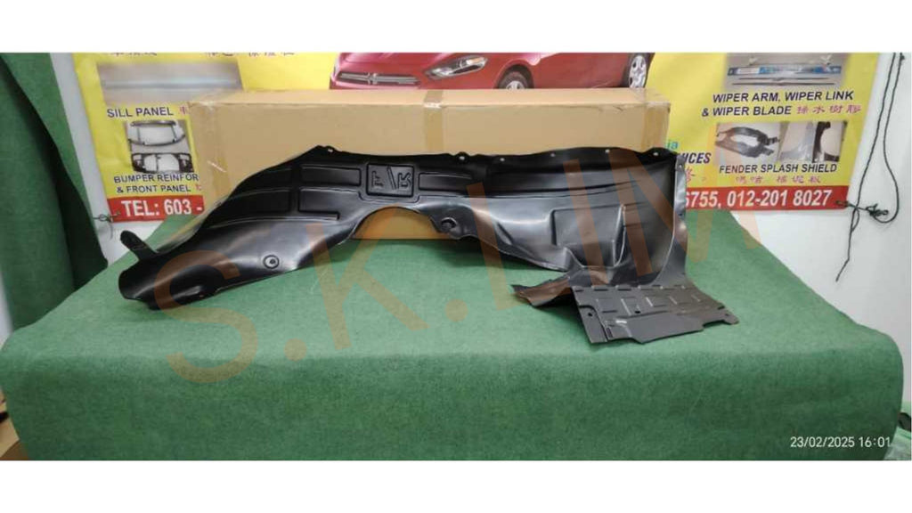 Proton S70 Geely Emgrand 2022 Front Fender Liner / Daun Pisang Depan - Aftermarket & Original