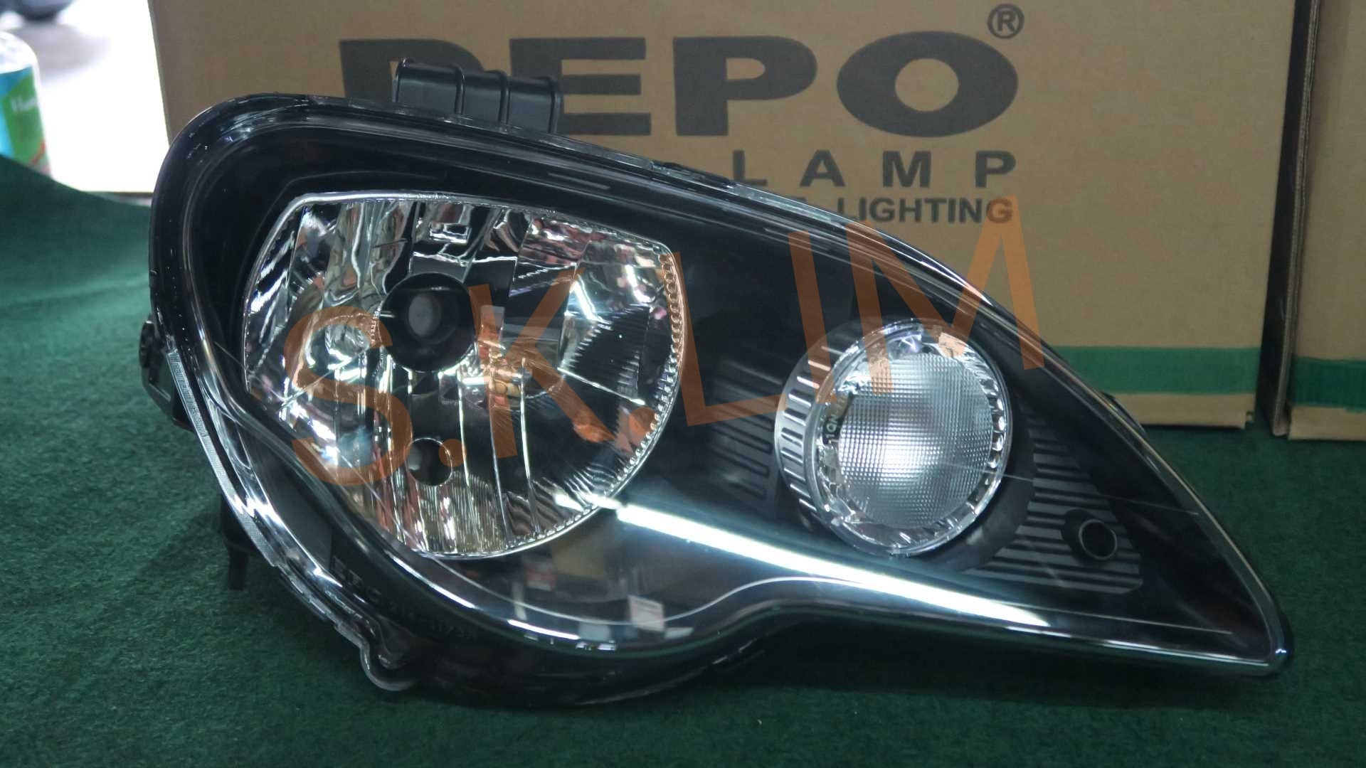 Proton Gen 2 SE/PERSONA ELEGANT Head Lamp Right / Lampu Besar Kanan - Aftermarket