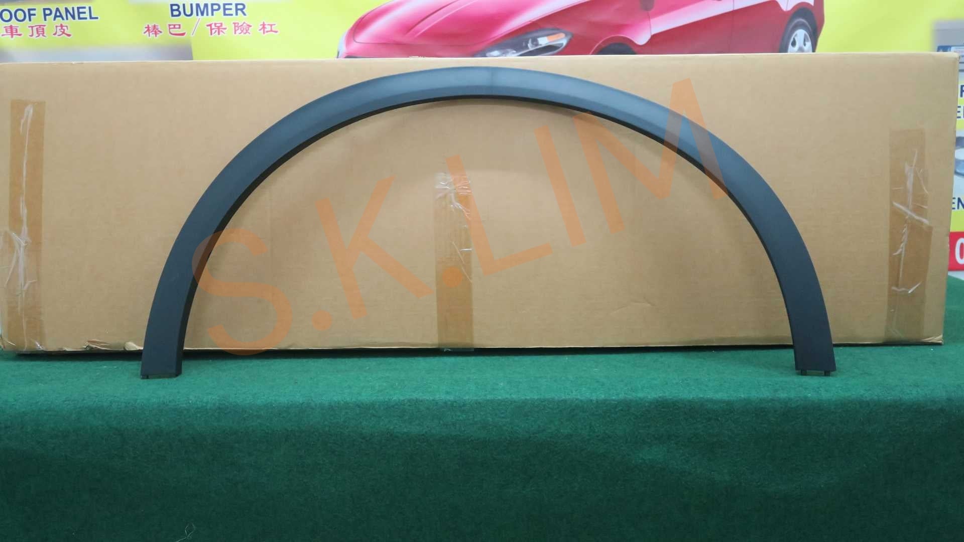 Proton Geely X50 2021' fender garnish moulding,skirt, Front Right / Depan Kanan - Aftermarket