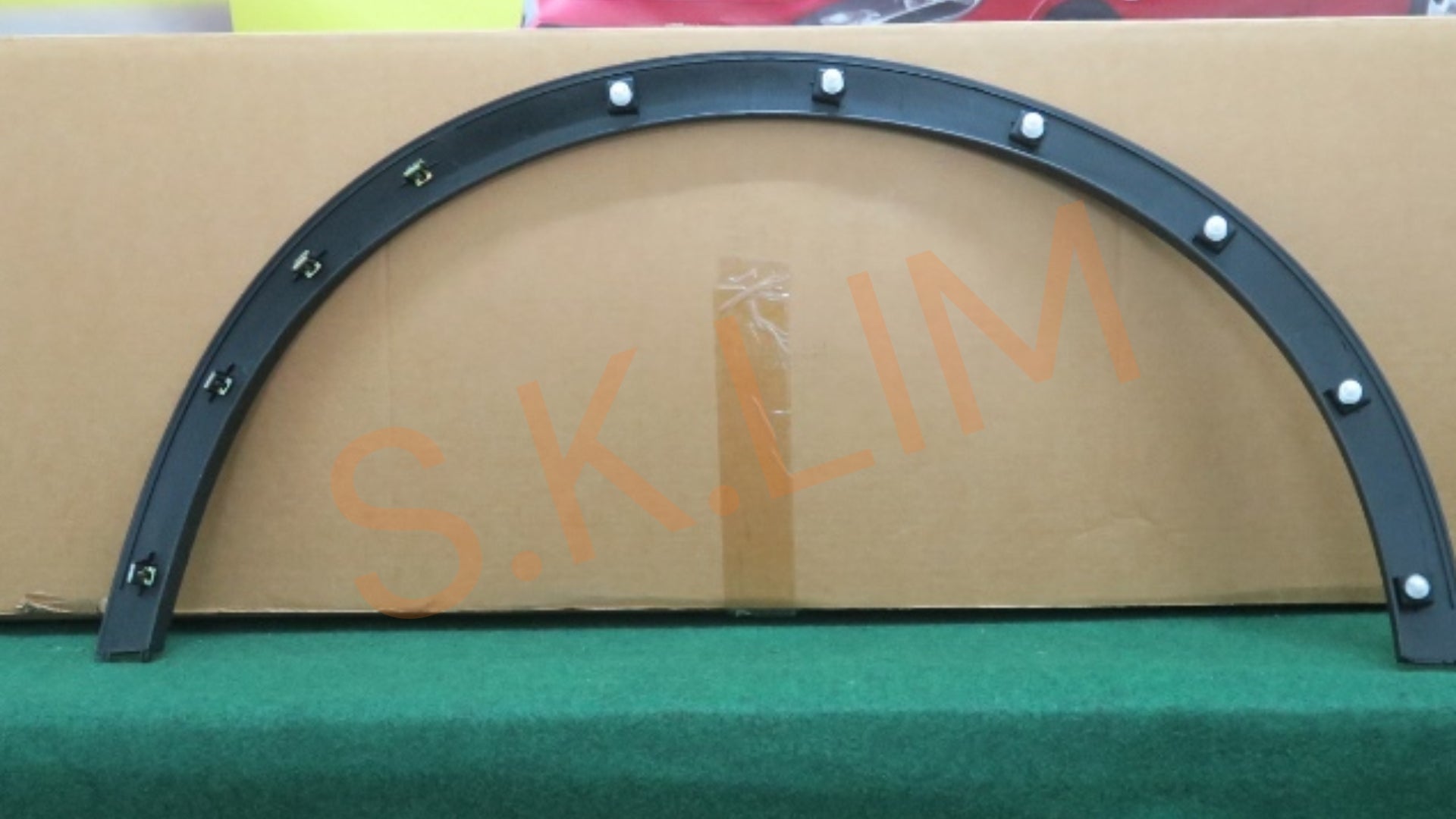 Proton Geely X50 2021' fender garnish moulding,skirt, Front Left / Depan Kiri - Aftermarket