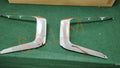 Mitsubishi Triton 2019' KL1 Bumper Moulding,Upper & Lower, High Spec Front Left & Right Set -Aftermarket *Chrome*