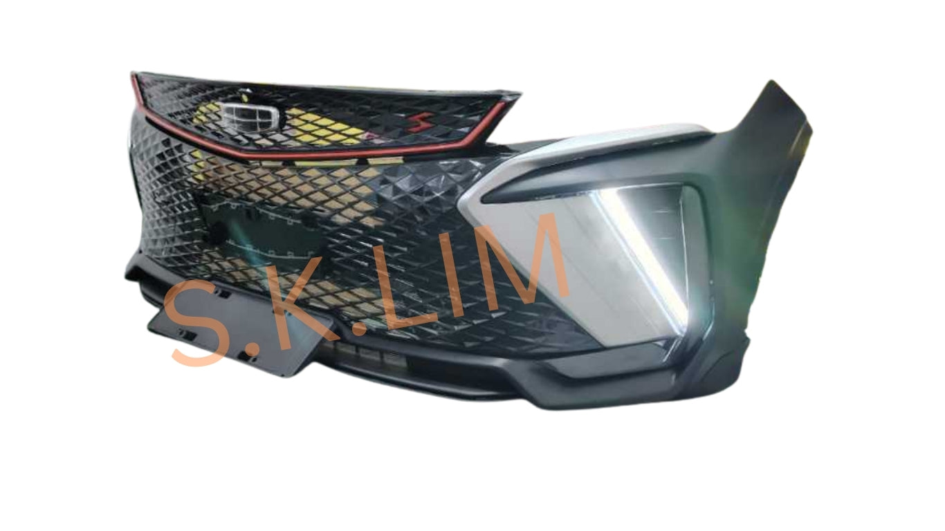 Geely Coolray X50 2025' Bumper assembly , Front Set - Aftermarket *Cool Style*With LED DRL*15 Items*