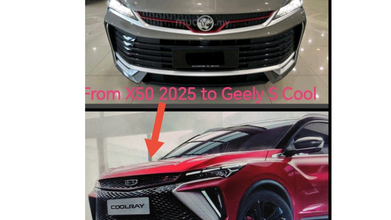 Geely Coolray X50 2025' Bumper assembly , Front Set - Aftermarket *Cool Style*With LED DRL*15 Items*