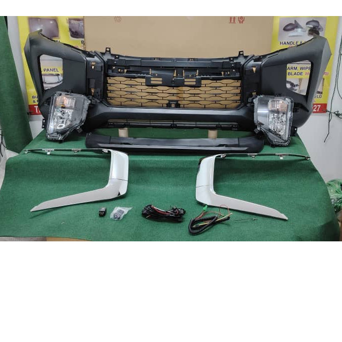 Mitsubishi Triton 2.4 VGT KL1 2019-2023 High Spec Front Bumper - Aftermarket