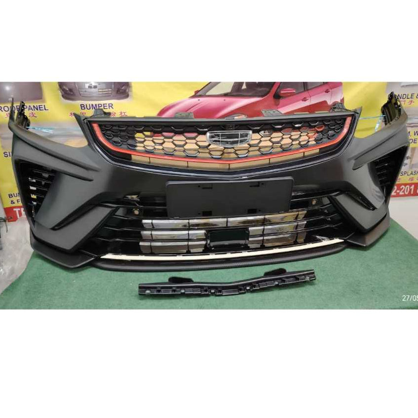 Proton X50 2021-2024 CONVERT TO Geely Coolray AD MC R3 Front Bumper Full Set - Aftermarket