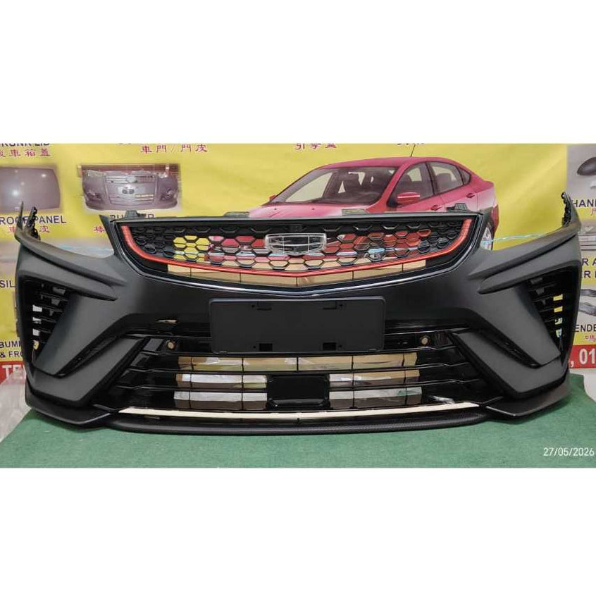 Proton X50 2021-2024 CONVERT TO Geely Coolray AD MC R3 Front Bumper Full Set - Aftermarket